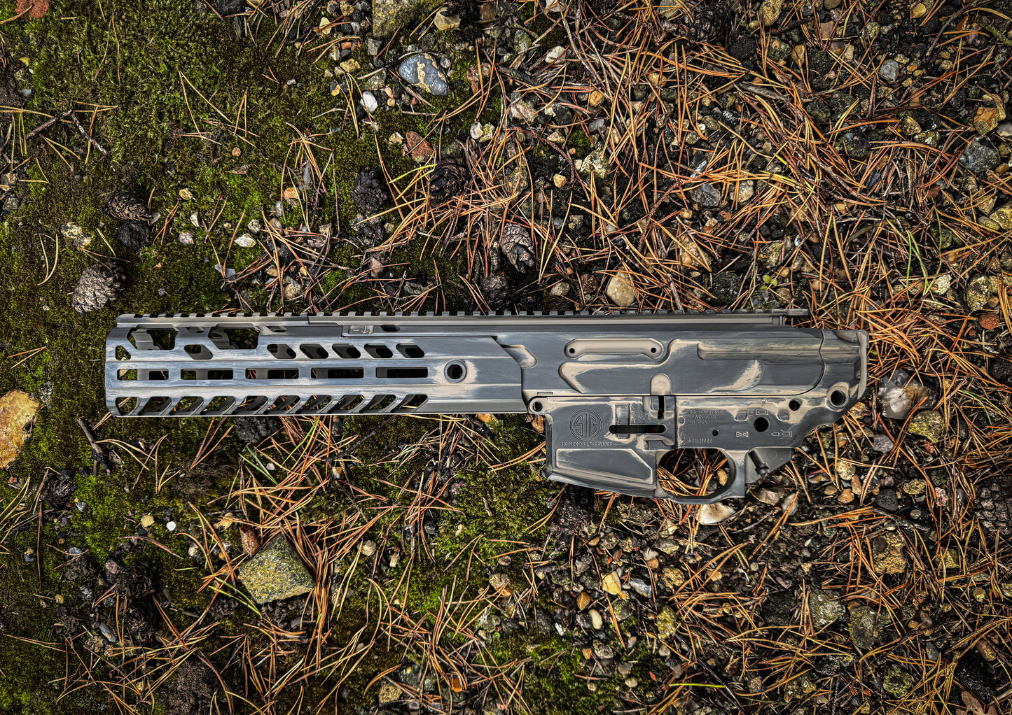 Salvo Precision SIG SPEAR LT 11.5” GBBR MWS MCX Engraved with full rifle CERAKOTE finish