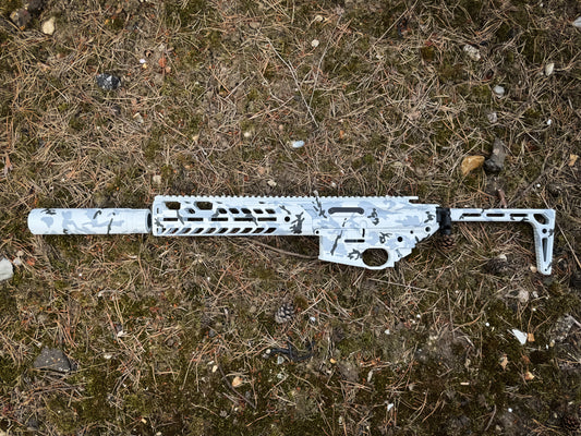 Salvo Precision SIG SPEAR LT 11.5” GBBR MWS MCX Engraved with full rifle CERAKOTE finish