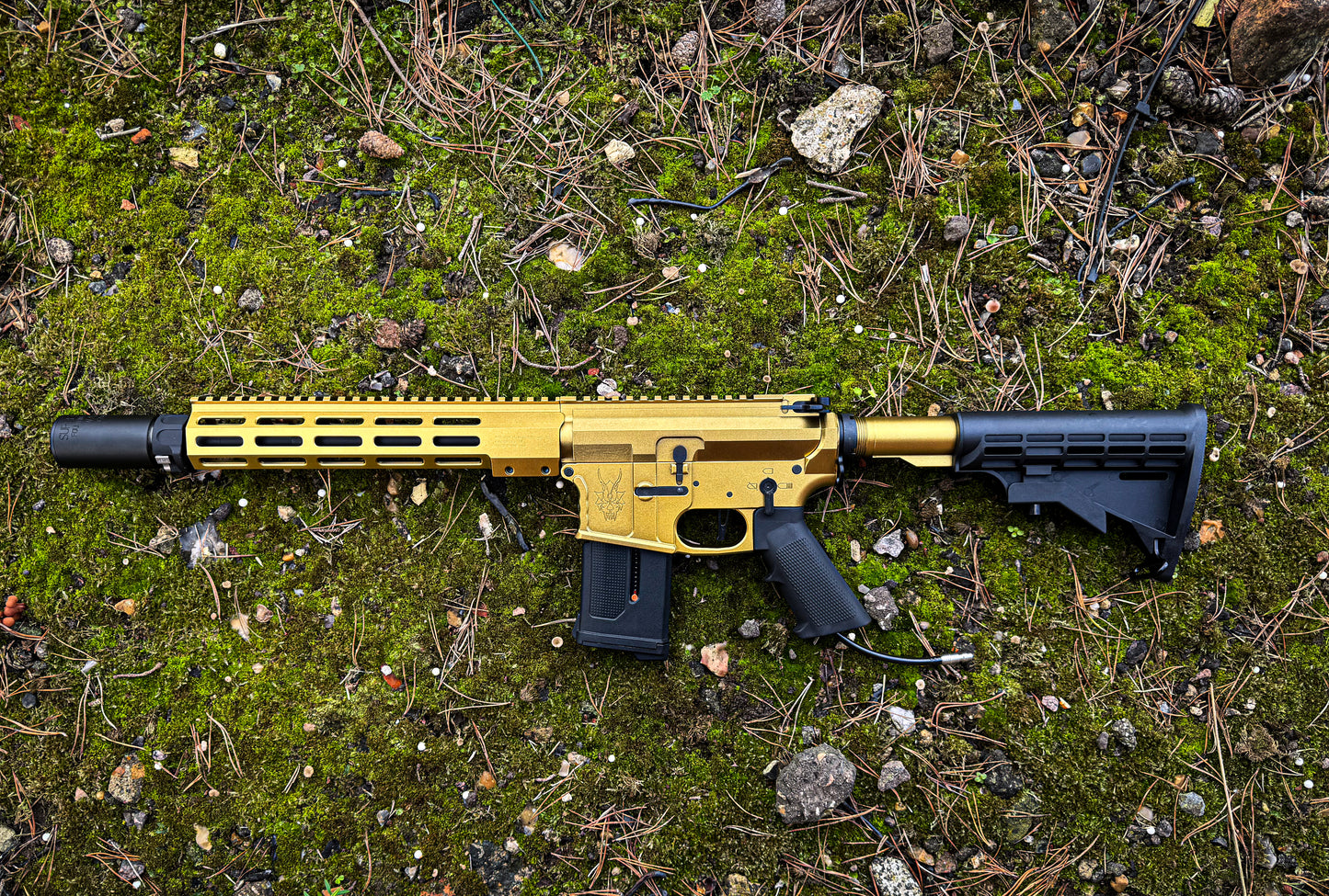 Wolverine MTW Billet SBR 10” standard with full rifle CERAKOTE finish