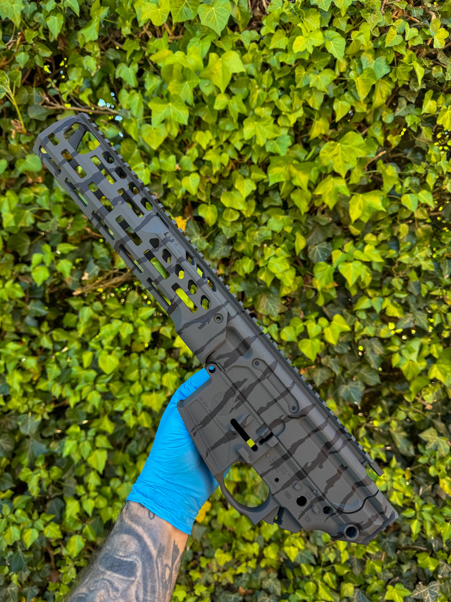 Salvo Precision SIG SPEAR LT 11.5” GBBR MWS MCX Engraved with full rifle CERAKOTE finish