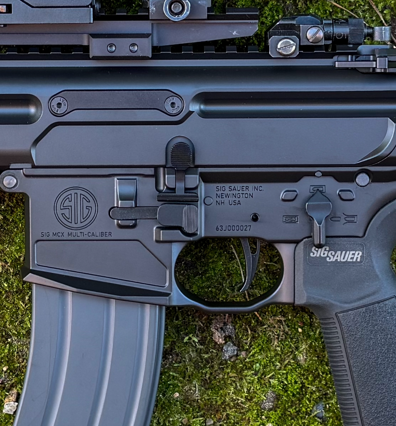 Salvo Precision SIG SPEAR LT 11.5” GBBR MWS MCX Engraved with full rifle CERAKOTE finish