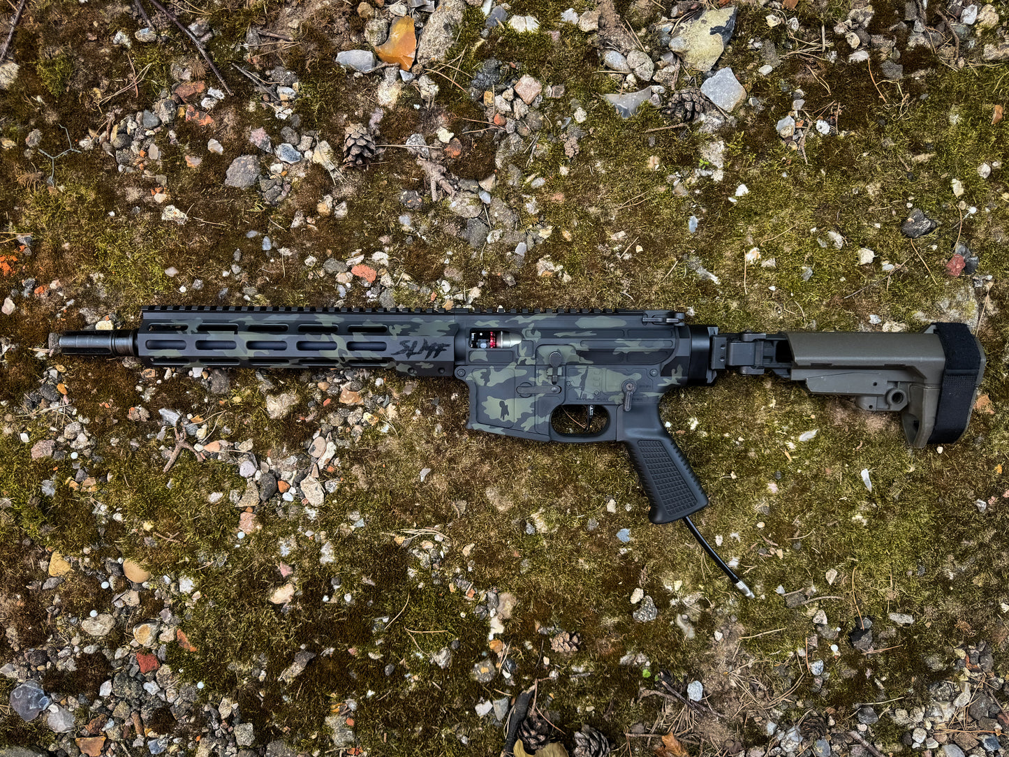 Wolverine MTW Billet SBR 10” standard with full rifle CERAKOTE finish