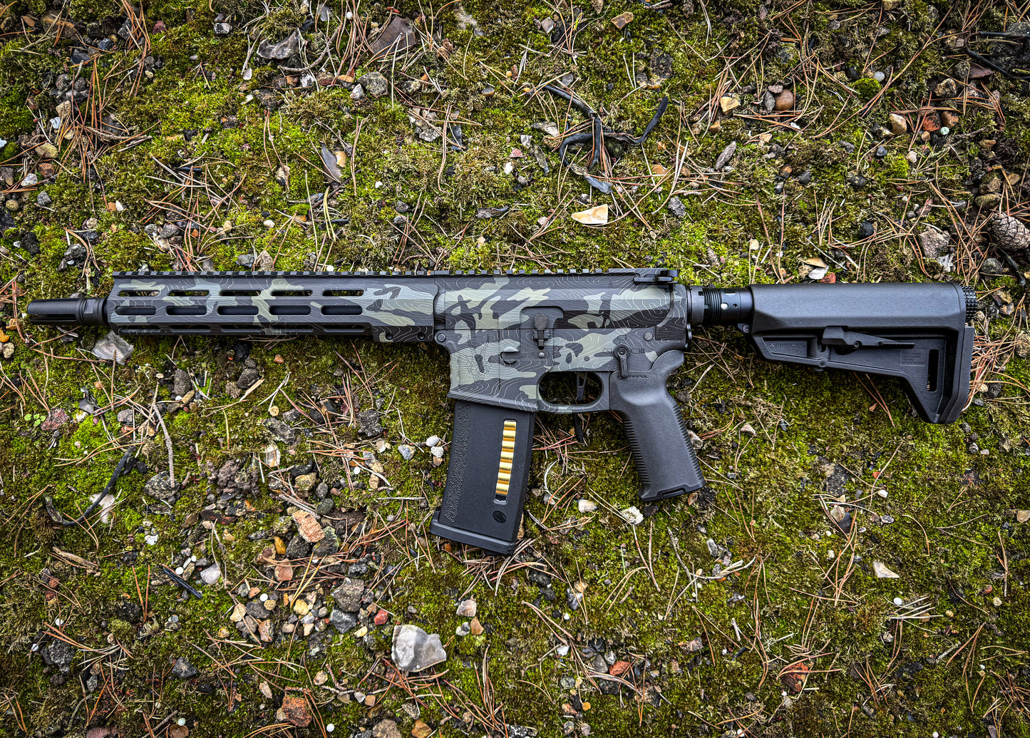 Wolverine MTW Billet SBR 10” standard with full rifle CERAKOTE finish